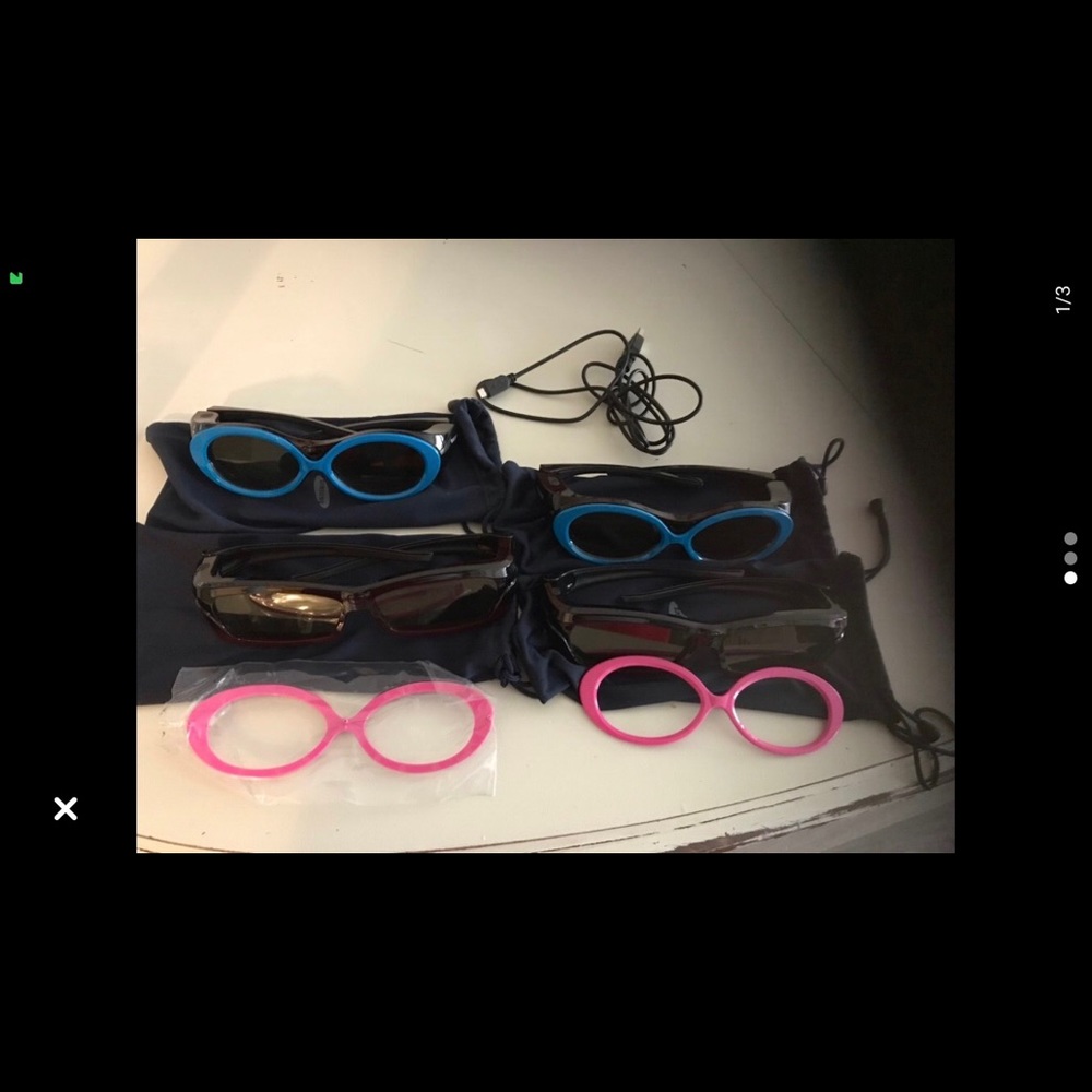 Samsung 3D glasses rechargeable